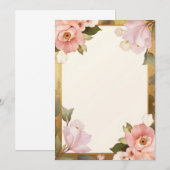 Invitation Kaart Design (Voorkant / Achterkant)