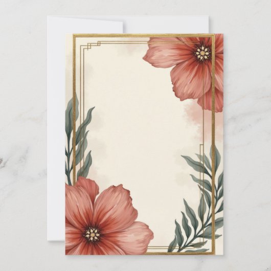 Invitation Kaart Design (Voorkant)