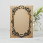 Invitation Kaart Design (Staand voorkant)