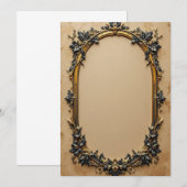 Invitation Kaart Design (Voorkant / Achterkant)