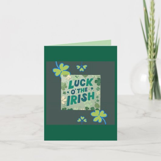 Invitation Luck O' The Irish  (Voorkant)