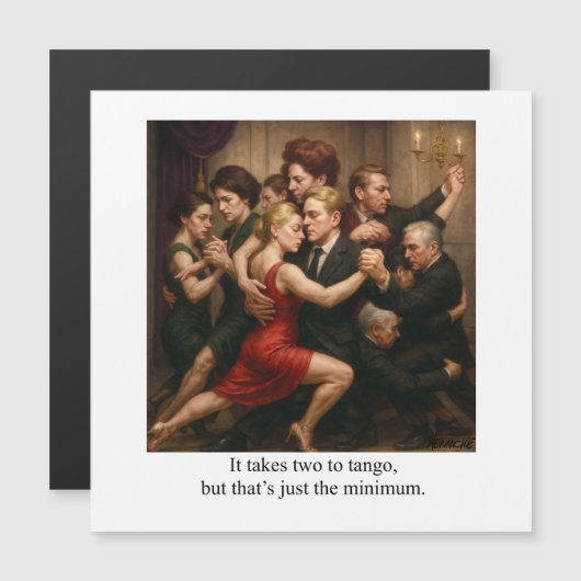 Invitation Magnetische Uitnodiging (Voorkant / Achterkant)