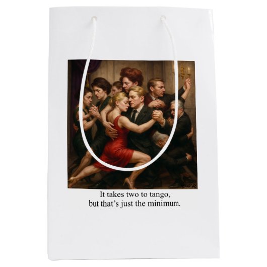 Invitation Medium Cadeauzakje (Voorkant)