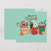 Invitation Merry Christmas  Kaart (Voorkant / Achterkant)