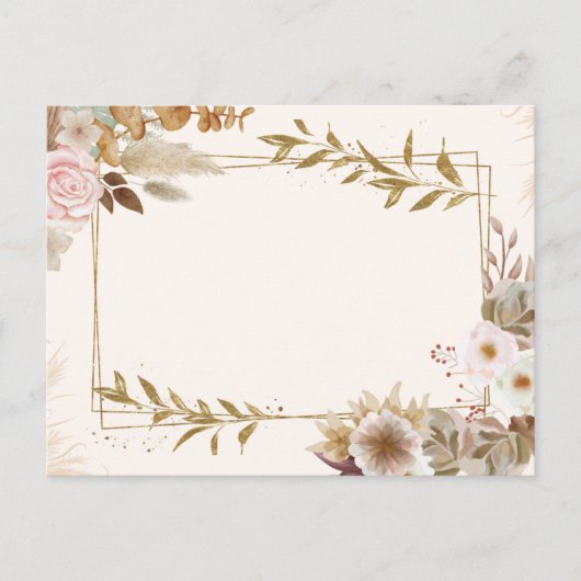 Invitation Post card Design Briefkaart (Voorkant)