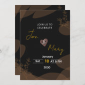 Invitation to a wedding You Card Bedankkaart (Voorkant / Achterkant)