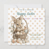 invitation to Easter with Peter Rabbit Save The Date (Voorkant)