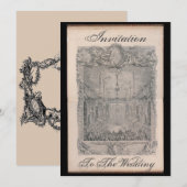 Invitation to the wedding card – Einladung Kaart (Voorkant / Achterkant)