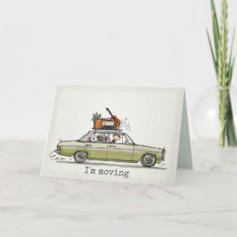 Invitation Vintage Mercedes Aankondiging