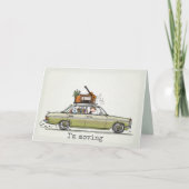 Invitation Vintage Mercedes Aankondiging (Voorkant)