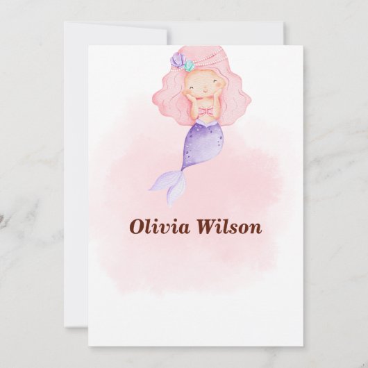 Invitations kaart (Achterkant)