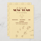 Invitations Kaart (Voorkant / Achterkant)