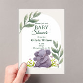 Invitations & Stationery Invitations & Announcemt Acryl Uitnodigingen (Insitu (Draagbaar))