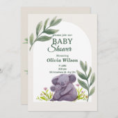 Invitations & Stationery Invitations & Announcemt Kaart (Voorkant / Achterkant)