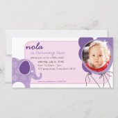 INVITE FOTOCARD: olifant + ballonnen 5 (Voorkant)