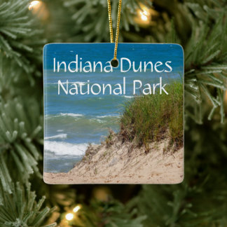 Invloed nationaal park Indiana Dunes Keramisch Ornament