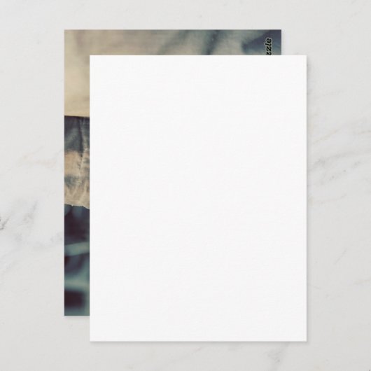 Invloed op anderen door het voorbeeld te geven briefkaart (Voorkant / Achterkant)