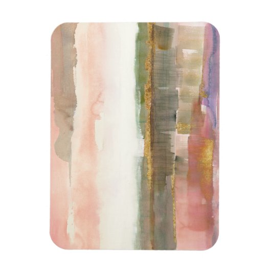 Invloed van Lijn en Kleur Goud Gewas Magneet (Verticaal)