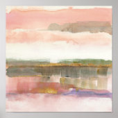 Invloed van Lijn en Kleur Goud Gewas Poster (Voorkant)