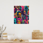 Invloedrijke figuren: Black History Month Poster (Keuken)