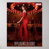 Invloedsfeer Vibe Print, Waarde Poster Papier (Mat (Voorkant)