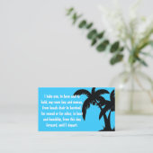 Invoeging van trouwsleutel voor bestemming informatiekaartje (Staand voorkant)