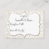 Invoegsel aangepaste display Shower, 2 Informatiekaartje (Achterkant)