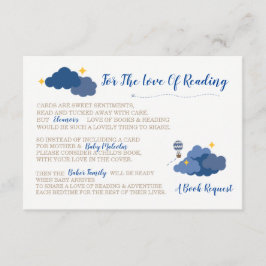 Invoegsel van de Uitnodiging van het baby shower -