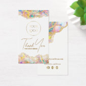 Invoegsel voor optisch ontwerp visitekaartje (Bureau)