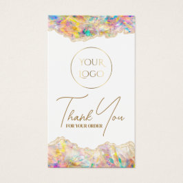 Invoegsel voor optisch ontwerp visitekaartje