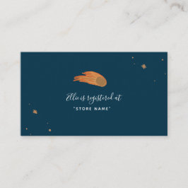 Invoegsels van het Baby shower van gekleurde goude Informatiekaartje