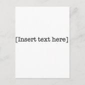 invoegtekst hier briefkaart (Voorkant)