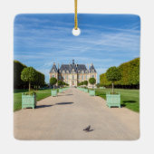 Invoer in Chateau de Sceaux - Frankrijk Keramisch Ornament (Achterkant)