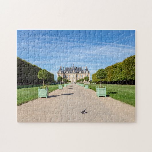 Invoer in Chateau de Sceaux - Frankrijk Legpuzzel (Horizontaal)