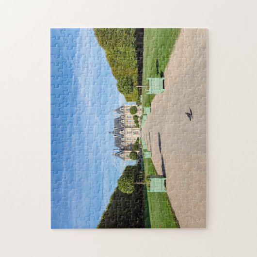 Invoer in Chateau de Sceaux - Frankrijk Legpuzzel (Verticaal)