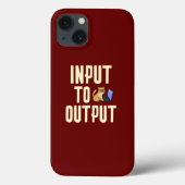 Invoer naar uitvoer Case-Mate iPhone case (Achterkant)