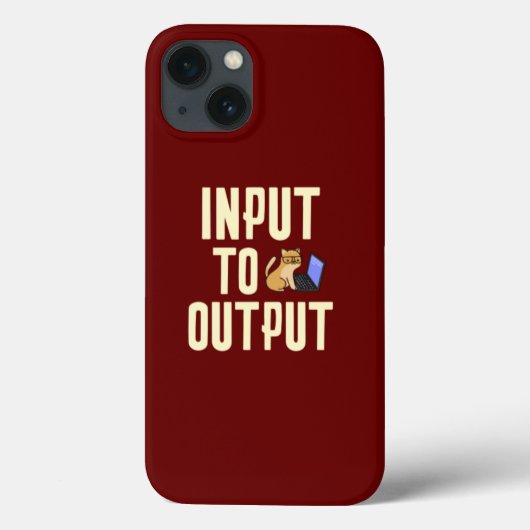 Invoer naar uitvoer Case-Mate iPhone case (Achterkant)