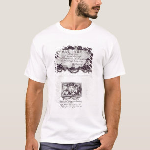 Invoerbiljet voor de bal in Versailles T-shirt