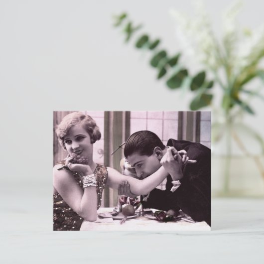 Invoerdatum Briefkaart (Staand voorkant)