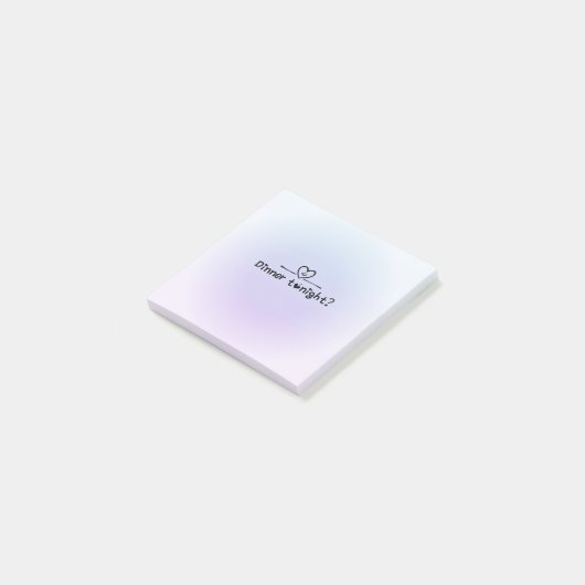 Invoerdatum Post-it® Notes (Schuin)