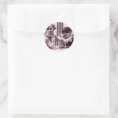 Invoerdatum Ronde Sticker (Tas)