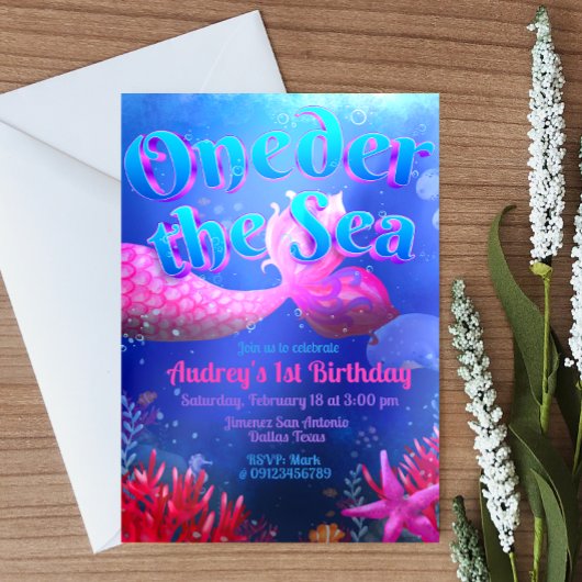 Invoerder van het Zee - Zeemeermin Kaart