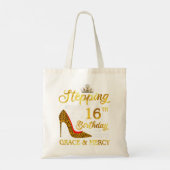 Invoering in mijn 65e verjaardag Gift Girls 65 Tote Bag (Achterkant)