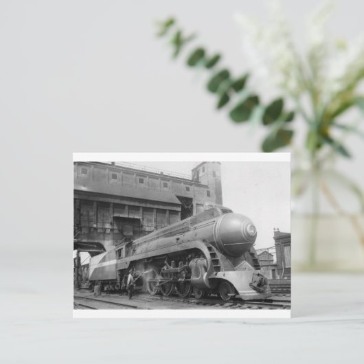 Invoering steenkool briefkaart (Staand voorkant)