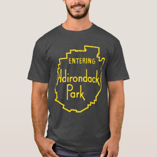 Invoering van Adirondack Park Sign Adirondacks T-shirt