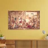 Invoering van Alexander III in de Grote Canvas Afdruk (Insitu (Woonkamer))