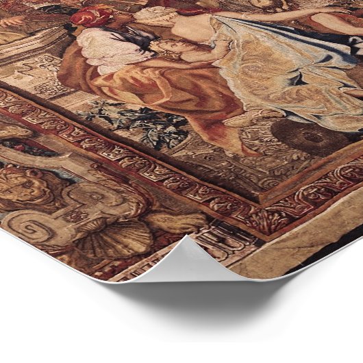 Invoering van Alexander III in de Grote Poster (Hoek)