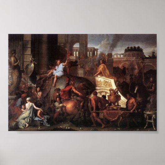 Invoering van Alexander in Babylon Poster (Voorkant)