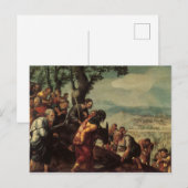 Invoering van Christus in Jeruzalem Briefkaart (Voorkant / Achterkant)