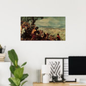 Invoering van Christus in Jeruzalem Poster (Thuiskantoor)